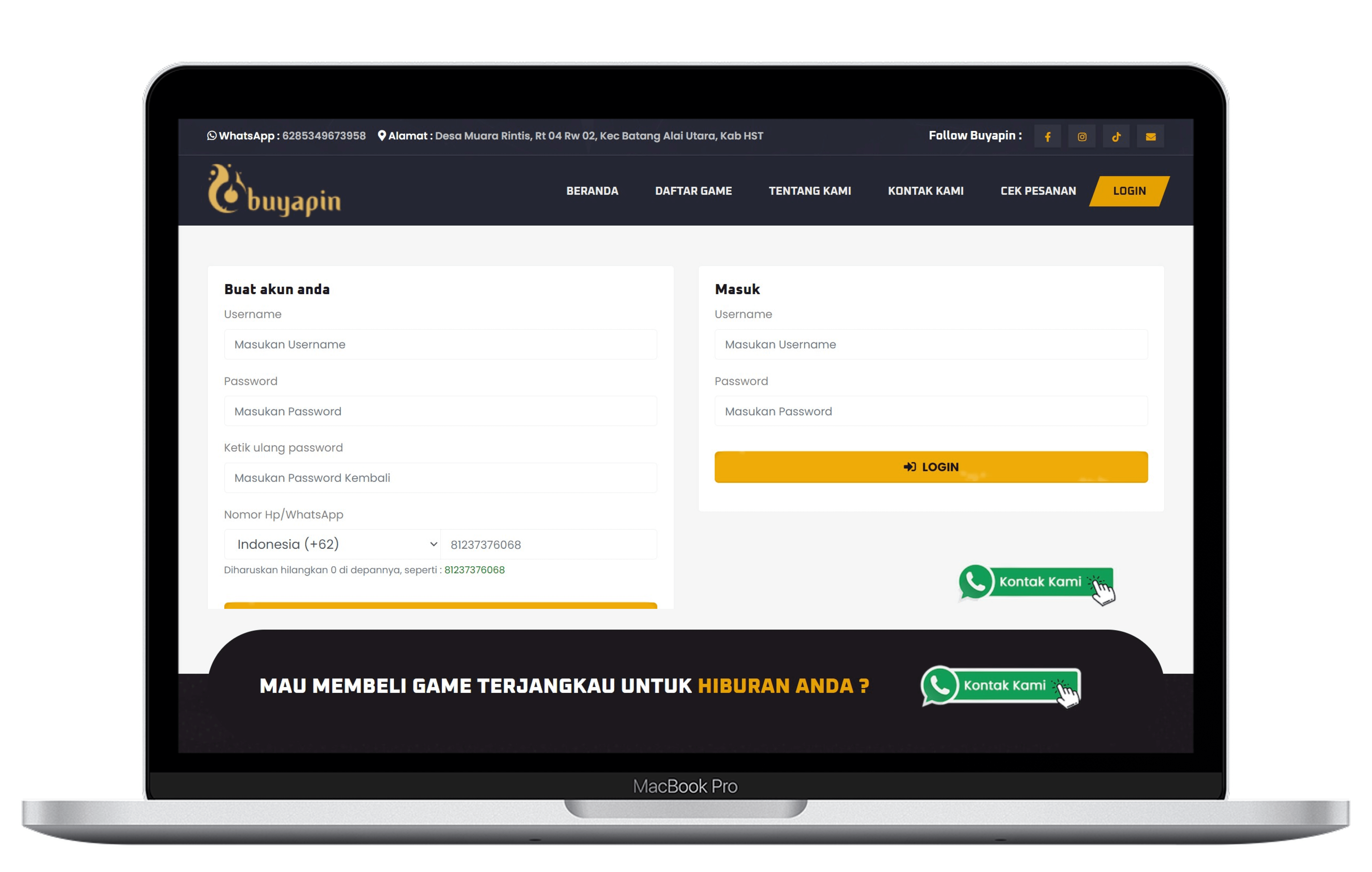login