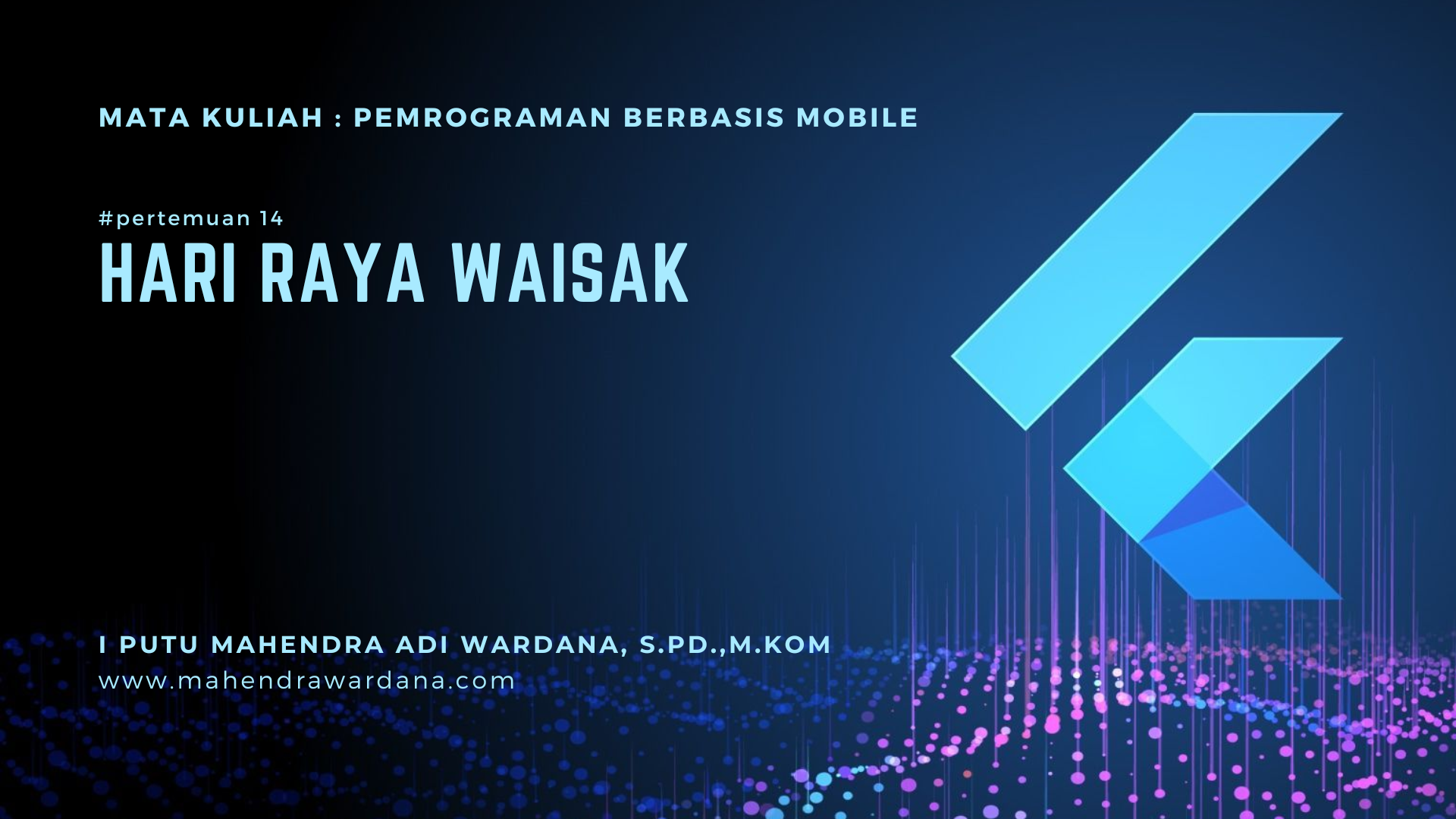 Pertemuan 14 - Hari Raya Waisak